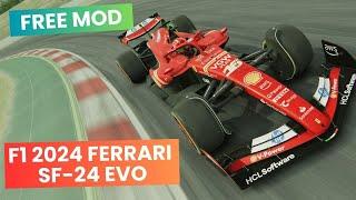 Assetto Corsa F1 2024 SF-24 EVO FREE Mod Download