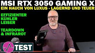 MSI GeForce RTX 3050 Gaming X 8GB im Test: Leise, erstaunlich kühl und sogar einen Tick schneller