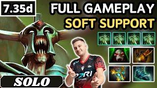 7.35d - Solo UNDYING Soft Support Gameplay 25 ASSISTS - Dota 2 Full Match Gameplay