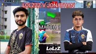 LOLZZZ V JONATHAN 2V2 MATCH 1  | ADDY OP |