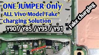 Vivo Y90/Y95/Y85/Y91 All Models Fake charging Solution | Vivo Fake charging Jumper solution