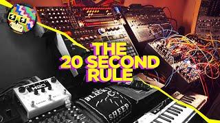 The 20 Second Rule in Music Studio Design