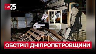  Нічний обстріл Дніпропетровщини – у Нікопольському районі понівечені понад 20 будинків – ТСН