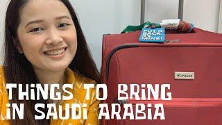 Things to Bring in Saudi Arabia 