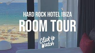 HARD ROCK hotel IBIZA room tour #spain #ibiza #travel