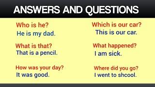 English Conversation Practice | Questions and Answers in English