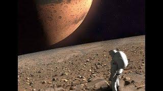 Standing on Martian Moons Phobos and Deimos