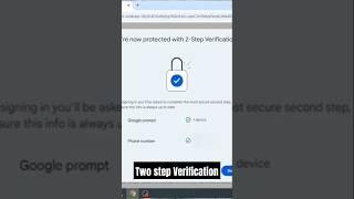 Two Step Verification be careful your Channel at Risk do this Now #shorts #twostepverification