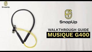 SnapUp | Musique G400 | Walkthrough