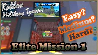 First Look On The Elite Missions of Military Tycoon Roblox