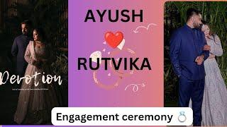 AYUSH ️ RUTVIKA | ENGAGEMENT CEREMONY | THE GODHANIYA TWINS |