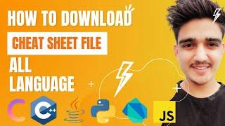 Download All Language CheatSheet File | CheatSheet Java C C++ Python HTML Js Css | Programmer_Mamit