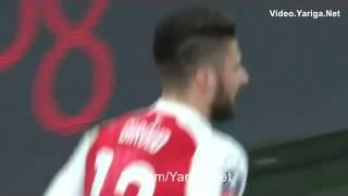 Arsenal 3 - 1 Sunderland Olivier Giroud 9/1/2016