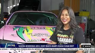 KAK SHAA Masuk Buletin TV9, DRIFTER WANITA 