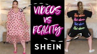 HUGE Shein Plus Size Try On Haul | REAL LIFE VS VIDEOS