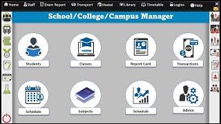 #1 How to Create School/College Manager In Excel VBA (2021) || Add Students & A Menu With Icons