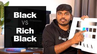 Black Vs Rich Black | Vikkyz The BrandMaker | Madras Creatives