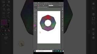 How to set Full screen mod with tool bar in Adobe Illustrator