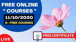 Free Online Courses – 11 October 2020 | Udemy & Edyoda (100% Free) 