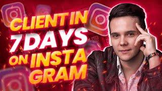 Get A Client In 7 Days On INSTAGRAM In 2024