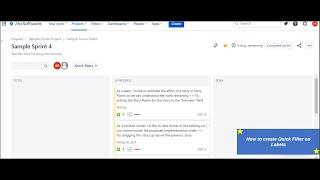 Quick Filter in Jira for Labels #trick