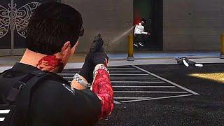 3 Suspects gunned down by LSPD [YBN:LS]