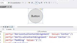 WPF CIRCULAR BUTTON