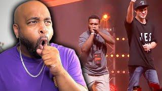 King Inertia  vs Helium  | GRAND BEATBOX BATTLE 2021: WORLD LEAGUE ( @swissbeatbox ) | Reaction