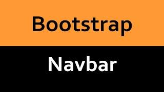 Building a Navbar in Bootstrap 4 and HTML5