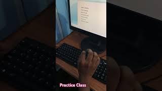 Computer Practice Class #MS-Office Word#computers #training #Education #institute #computereducation