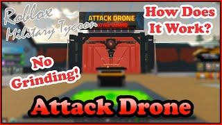Attack Drone, Skip The Grind In Drone Base Military Tycoon Roblox