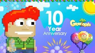 Growtopia 10th Anniversary Video