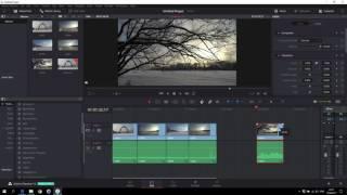 Знакомство с DaVinci Resolve 14 - монтаж первого клипа