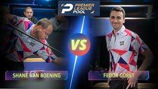 SHANE VAN BOENING  VS  FEDOR GORST | 2024 PREMIER LEAGUE POOL #billiards   #highlights  #plp #svb