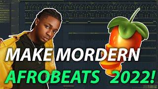 Make Modern AFROBEAT in Fl Studio 20 | FL Studio Beginner Tutorial 2022 Omah Lay Type Beat 2022