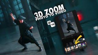 3D Zoom effect reels tutorial | Using Capcut & Vn video editor