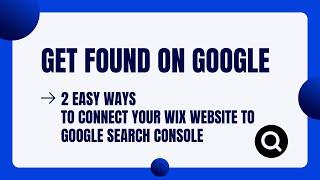 How to Connect Wix Website to Google Search Console