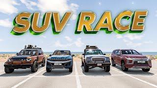 SUVs vs Crossover Race | Extreme BeamNG Drive Road Rage