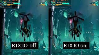 Ratchet And Clank RTX IO Comparison