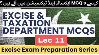 Excise and taxation / Excise Exam preparation Series -PPSC/FPSC