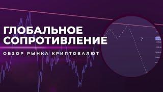 Успейте зафиксировать прибыль! Сопротивление по биткоину