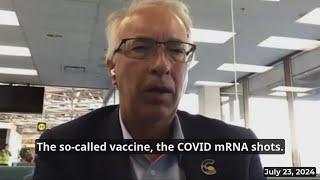 Video shows Rustad regretting taking COVID vaccine