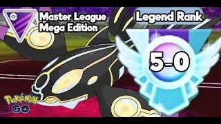 P.Kyogre Reaching Legend in Master League Mega Edition in Go Battle League, Season13, in Pokémon Go