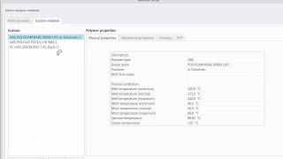 Managing Custom Materials Is Easier in Creo Mold Analysis