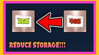 How to reduce mobile legends storage?