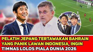 Kejujuran Pelatih Jepang buat Bahrain Merana️Timnas diramal Lolos Piala Dunia 2026