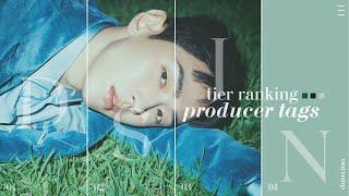 tier ranking k-pop and k-hiphop producer tags!