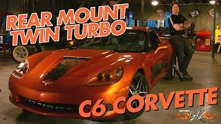 Rear Mounted TWIN TURBO C6 Corvette - Stacey David's Ol' Smoke FULL BUILD on Gearz