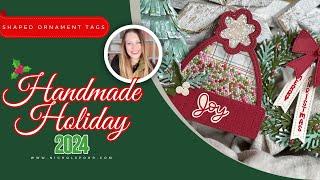 Handmade Holiday 2024 | DIY Christmas Ornament Shaker Gift Tags