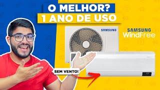 O Ar Condicionado Mais barato do mercado? Samsung Wind Free - 1 Ano de uso, vale a pena em 2024?